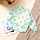 Babador de manga comprida Elinfant (1 unidade), impermeável, lavável, tipo macacão.