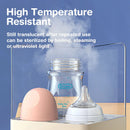 1 Mamadeira para Recém-Nascido 90ML/160ML, Mamadeira de Vidro Antiflatulência