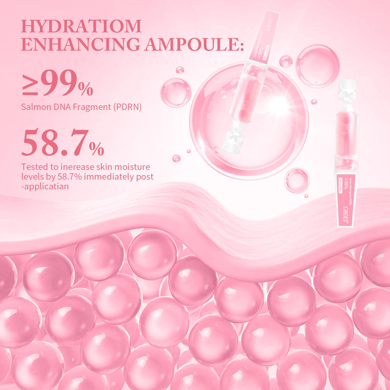 10 PÇS/BOX Sérum Diário, redução de oleosidade, reparação da pele e clareador