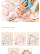 Babador de manga comprida Elinfant (1 unidade), impermeável, lavável, tipo macacão.