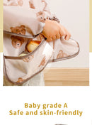 Babador de manga comprida Elinfant (1 unidade), impermeável, lavável, tipo macacão.