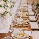 Pega Guardanapo em aluminio para decorações de e natal em dourado e prata (1/6/12)