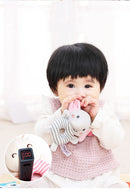 Chocalho para Bebê com Desenho de Animais de Pelúcia, Brinquedo Educativo para bebês e crianças