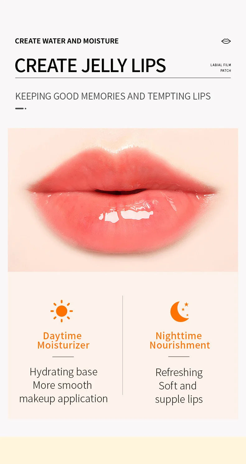 10 PÇS de HIdratante Labial coreano, ultra hidratante e natural com colágeno