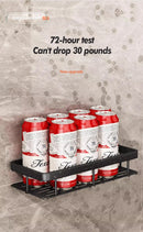 Organizador de banheiro em aço inoxidável antiferrugem, com ventosas, para chuveiro e eletrodomésticos.