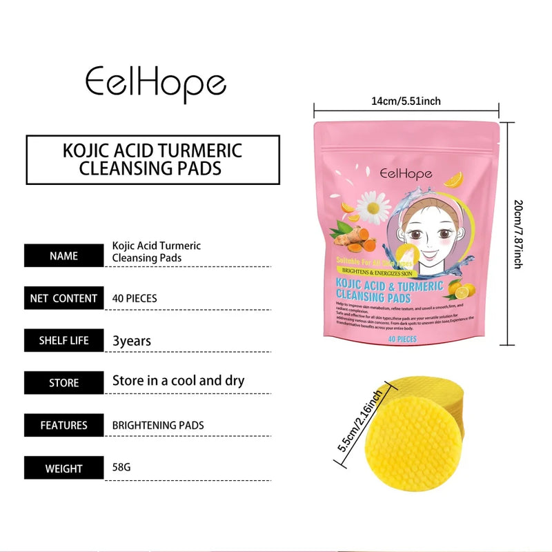 40 pçs de ácido esfoliante coreano para pele, tratamento para acne