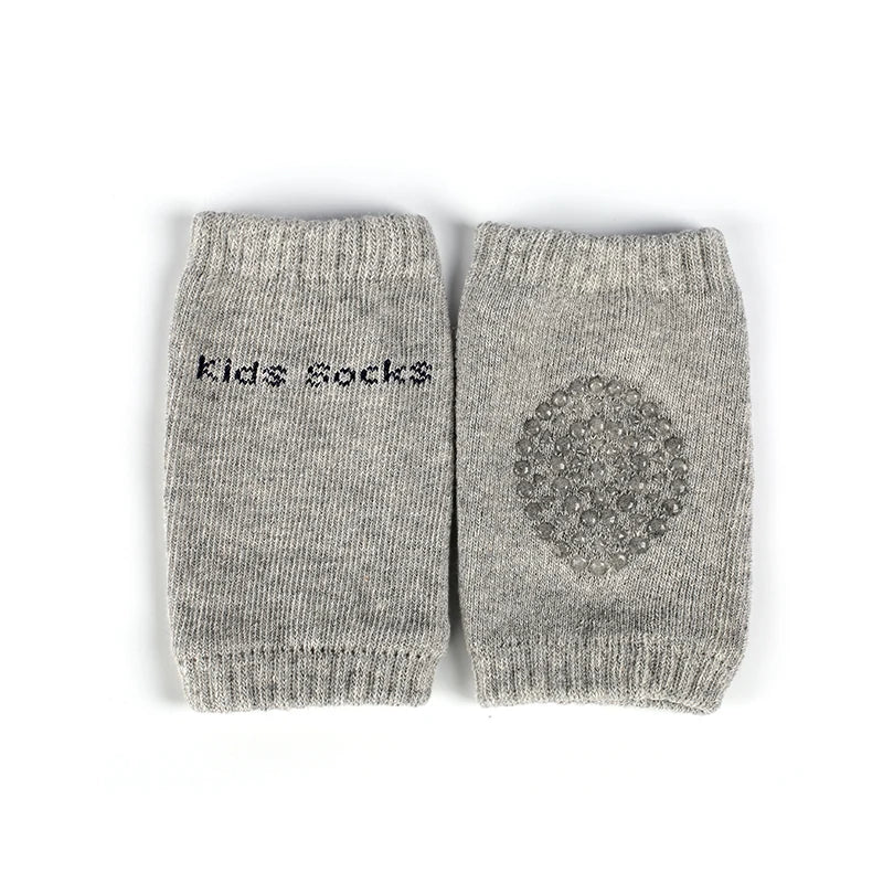 Joelheira infantil antiderrapante para bebês e crianças pequenas que estão engatinhando. Proteção segura para os joelhos.