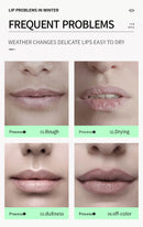 10 PÇS de HIdratante Labial coreano, ultra hidratante e natural com colágeno