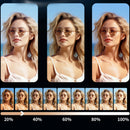 Mini luz de preenchimento magnética portátil para selfies, LED ajustável, para vídeos e transmissões ao vivo, ideal para iPad, celular e laptop.