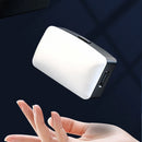 Mini luz de preenchimento magnética portátil para selfies, LED ajustável, para vídeos e transmissões ao vivo, ideal para iPad, celular e laptop.