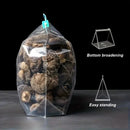 45PCS Sacos de silicone para armazenamento de alimentos, à prova de vazamentos, reutilizáveis, com fecho zip