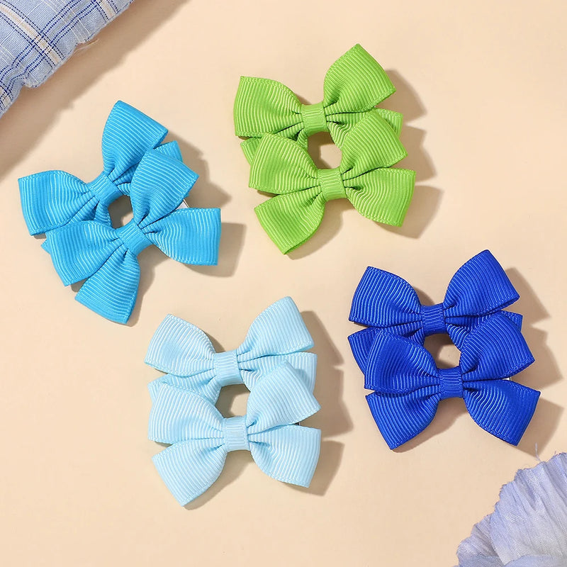 10/20/30 peças de presilhas de cabelo coloridas aleatoriamente para Todo tipo de cabelo e crianças