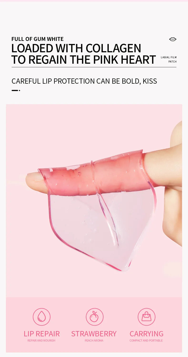 10 PÇS de HIdratante Labial coreano, ultra hidratante e natural com colágeno