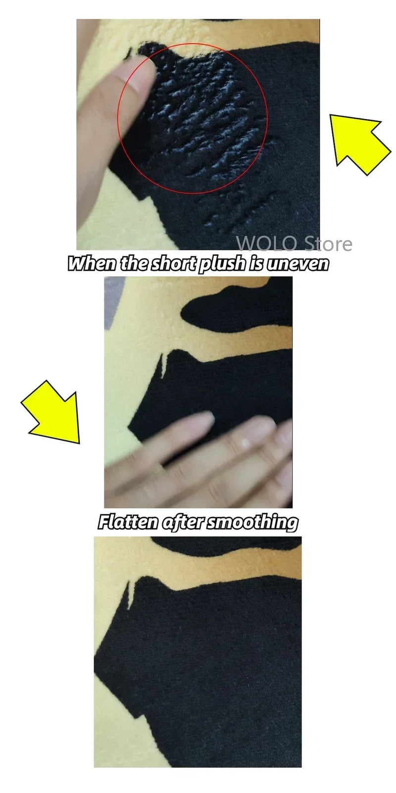 Tapete VIKAMA com tema de árvore de Natal, macio e antiderrapante.