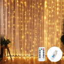 Cordão de luzes USB para decoração de Natal, casamentos e festas, com controle remoto de 3/4/6 metros. Ideal para quartos e quartos. Ideal para decoração natalina.