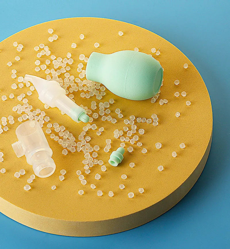 Aspirador Nasal Macio para Bebê, Antirrefluxo, Limpador Nasal a Vácuo para Recém-Nascidos,