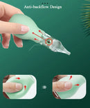 Aspirador Nasal Macio para Bebê, Antirrefluxo, Limpador Nasal a Vácuo para Recém-Nascidos,