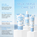 Kit Trio LAIKOU Milk: Nutrição Profunda, Sérum Hidratante, Clareador de manchas