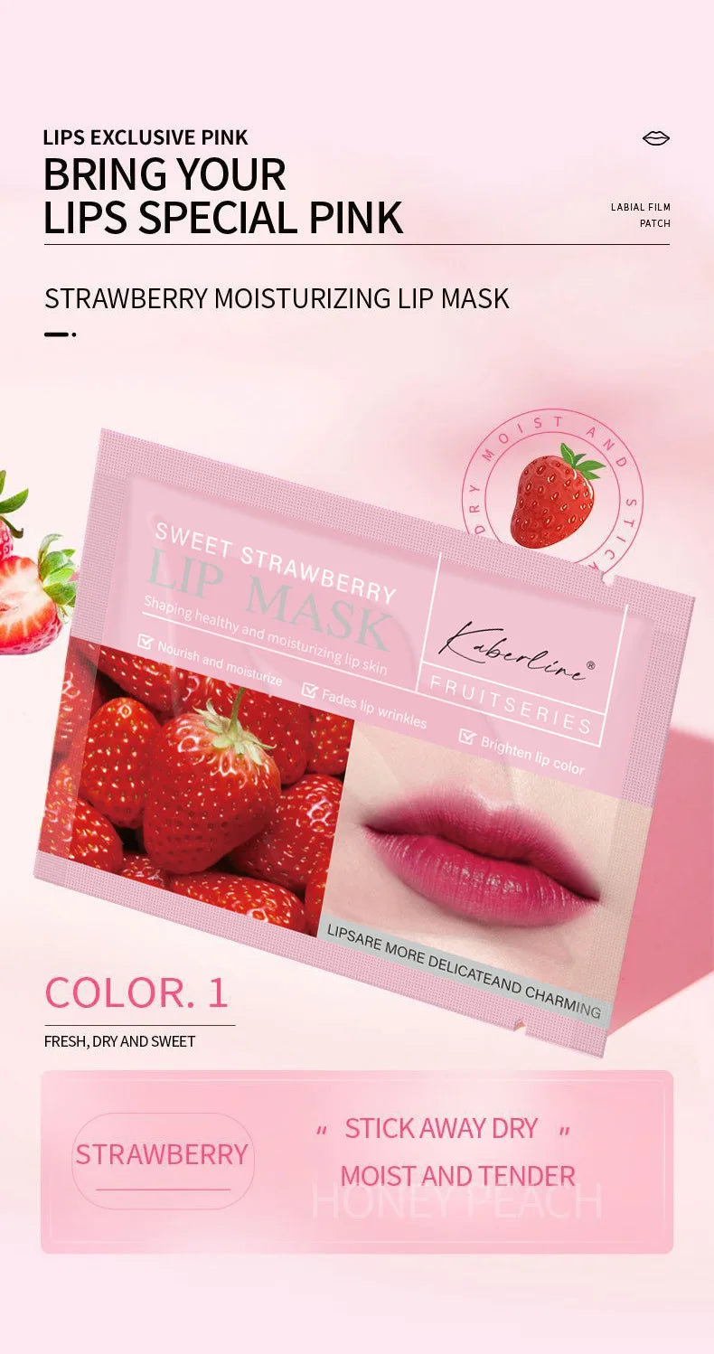 10 PÇS de HIdratante Labial coreano, ultra hidratante e natural com colágeno